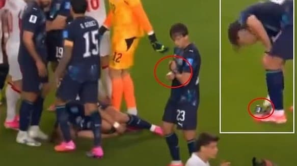 Matias Galarza và pha nhặt đồng hồ trọng tài gây sốt World Cup 2026