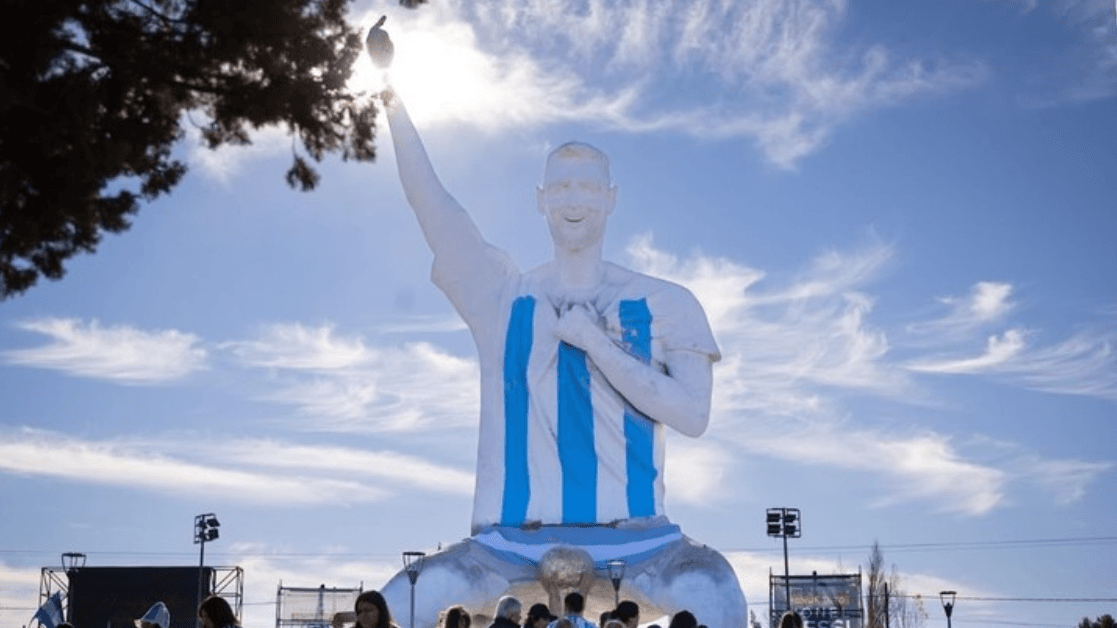 Khánh thành tượng Messi cao 26 mét: Biểu tượng tự hào Argentina