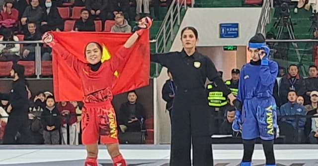 Lò Thị Phung hạ đối thủ sau 51 giây, vô địch MMA châu Á 2026