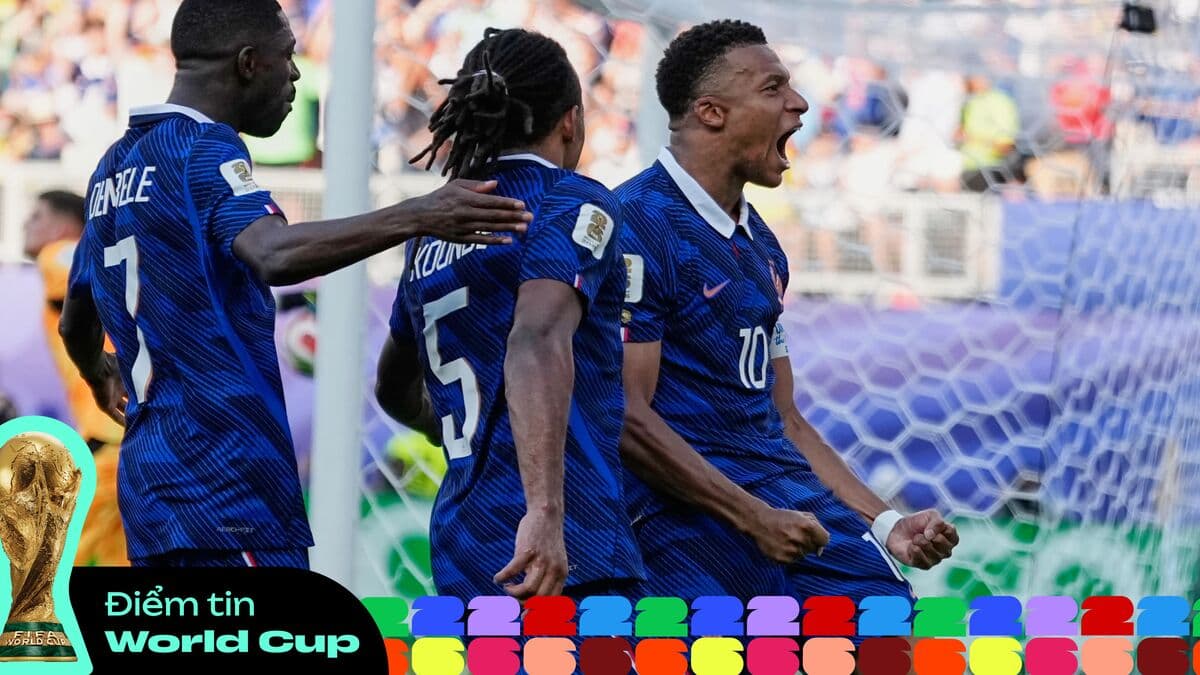 Tin World Cup hôm nay: Mbappe tỏa sáng, Pháp thắng Paraguay; Morocco hạ Canada