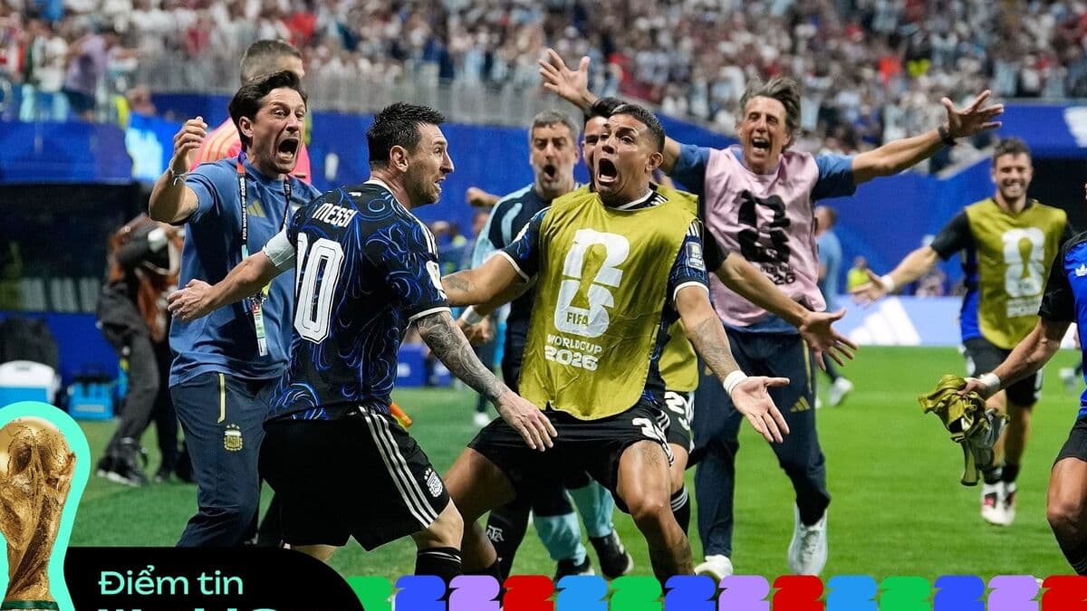 Messi giúp Argentina thắng ngược Anh: Giấc mơ World Cup 2026?